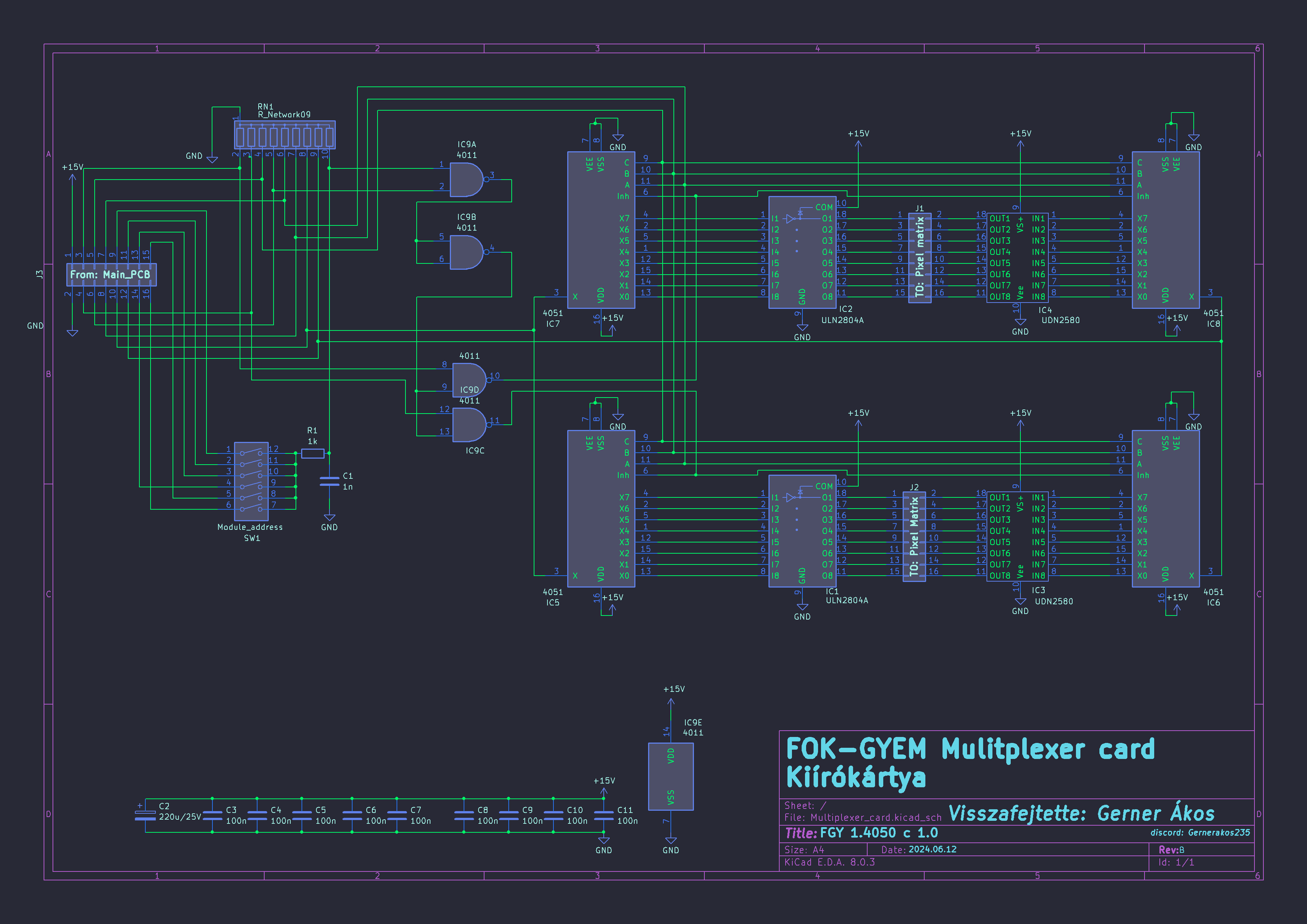 mux pcb